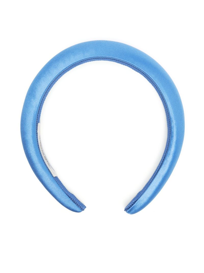 Blue Tori Satin Headband