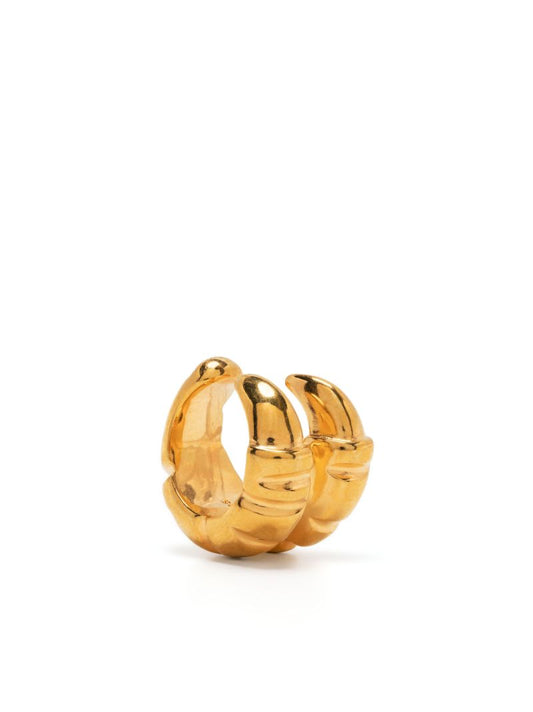 Gold-plated Claw Ear Cuff