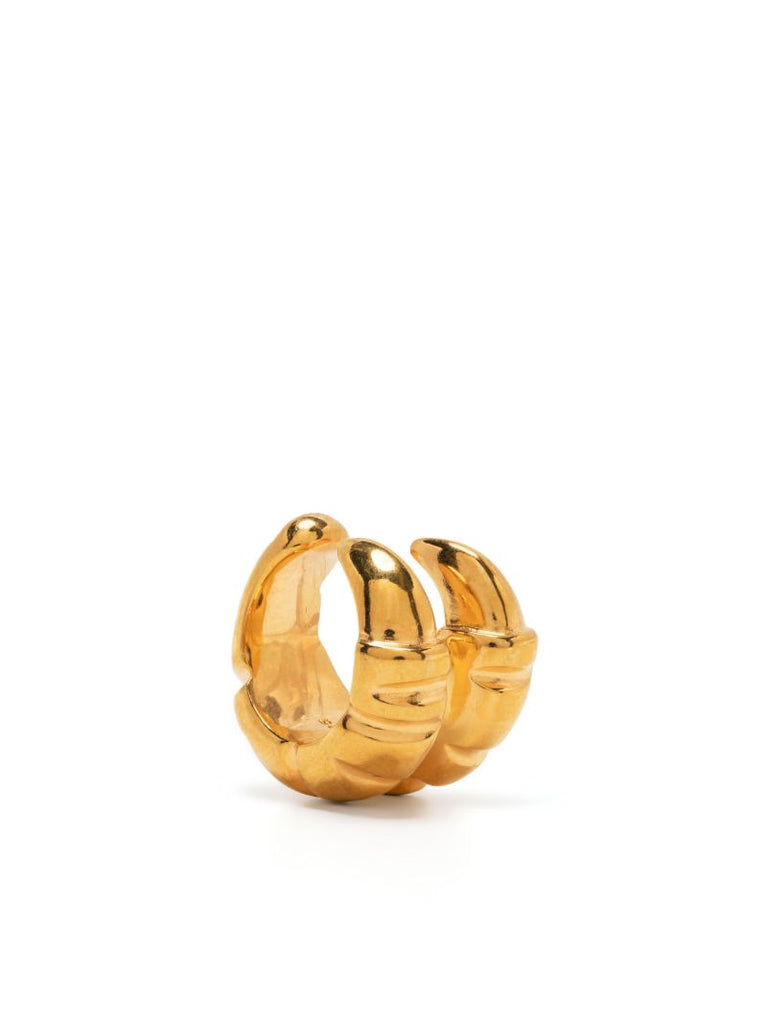 Gold-plated Claw Ear Cuff