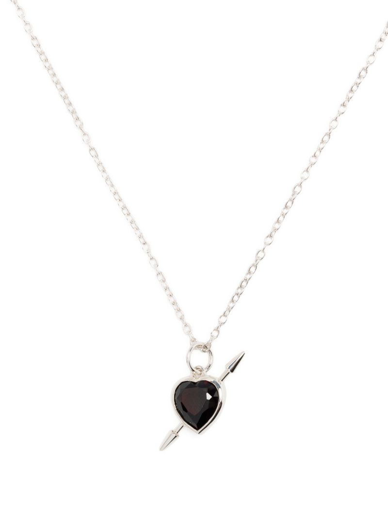 Sterling Silver Rebel Love Necklace