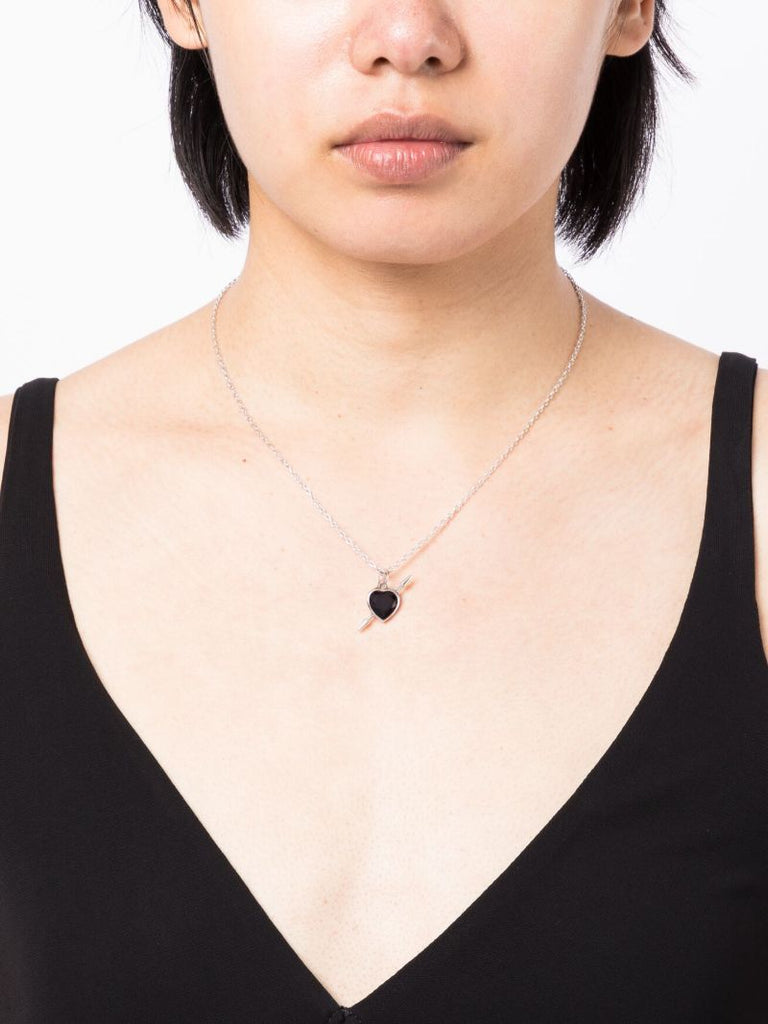 Sterling Silver Rebel Love Necklace