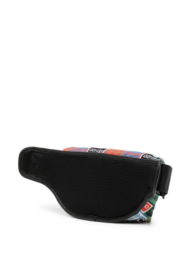Multicolour Logo Print Belt Bag