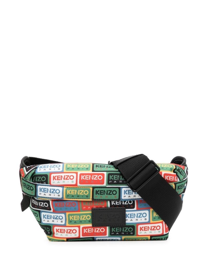 Multicolour Logo Print Belt Bag
