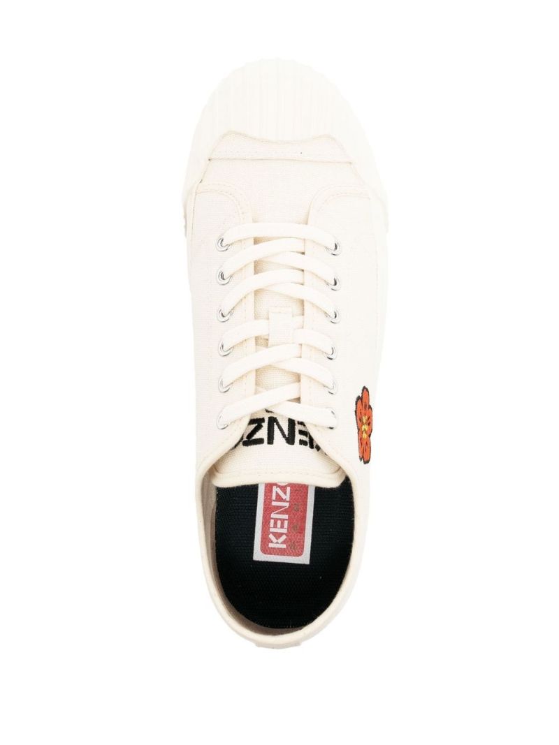 White Kenzoschool Low-top Sneakers