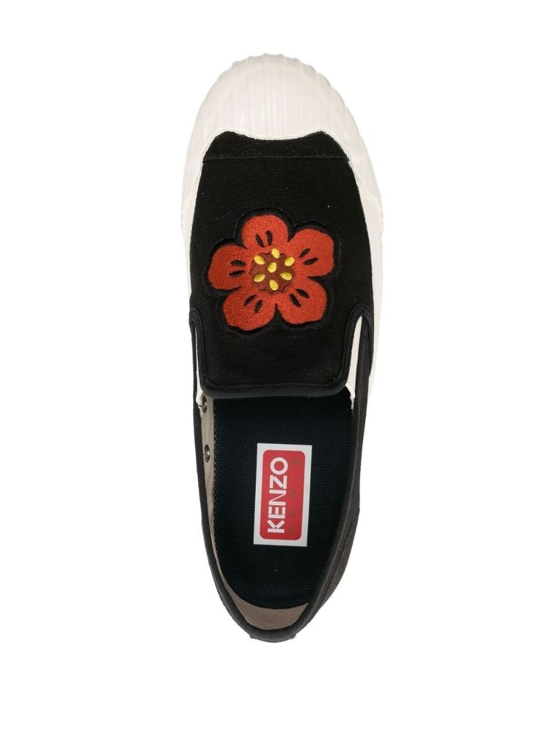 Black Kenzoschool Slip-on Sneakers