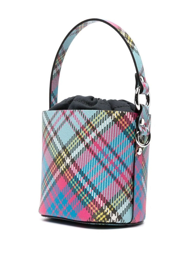 Blue Daisy Bucket Bag
