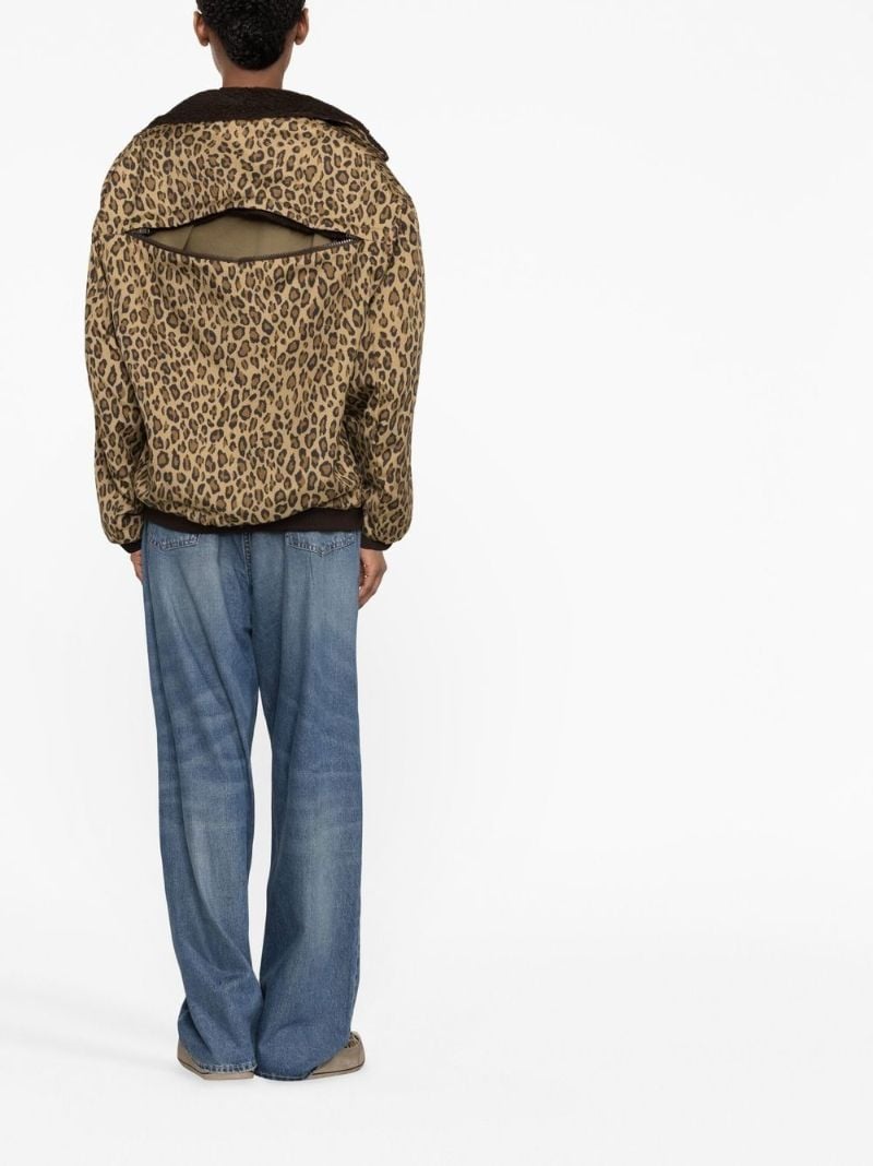 Brown Reversible Fleece Jacket