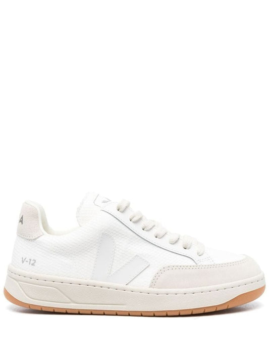 Beige V12 Low Top Sneakers