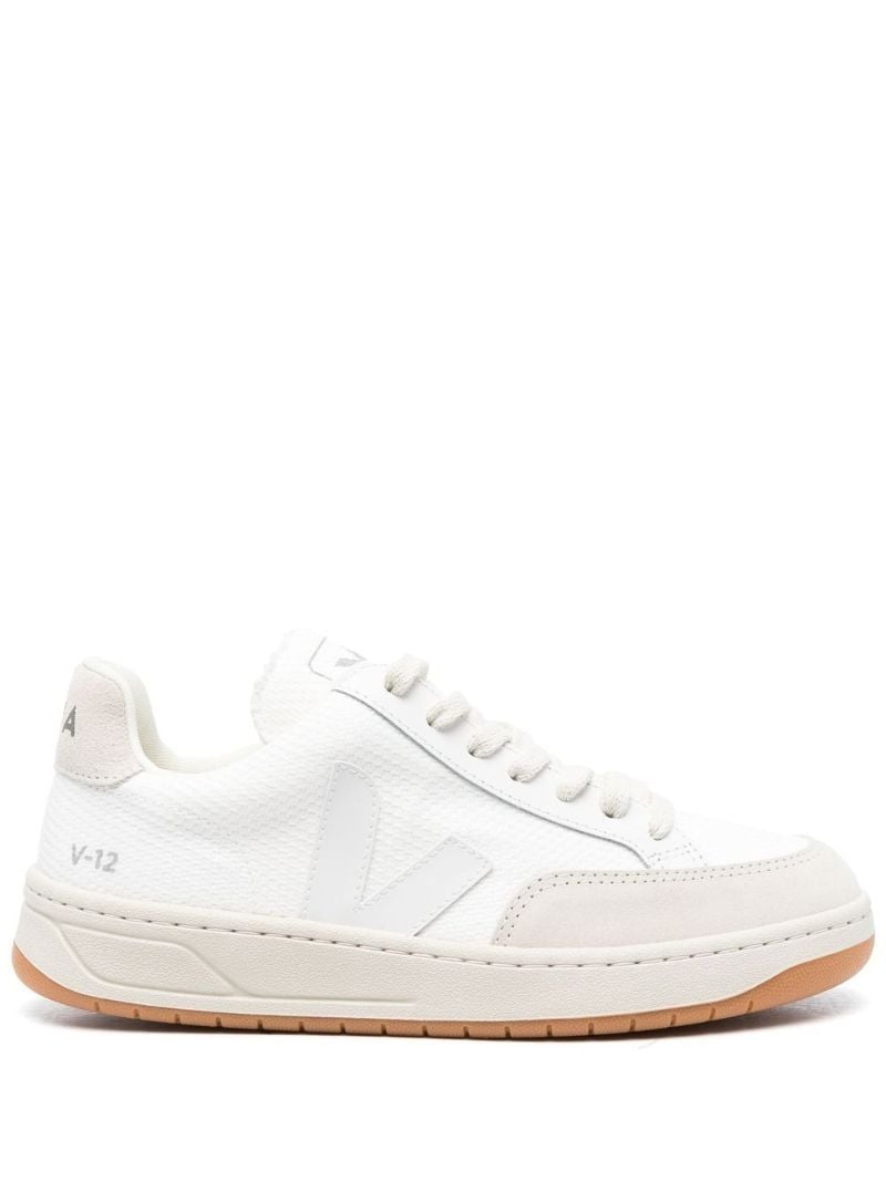 Beige V12 Low Top Sneakers