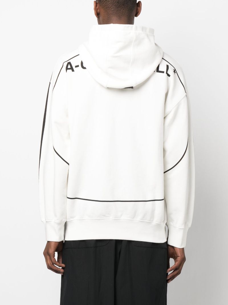 Black Exposure Print Hoodie