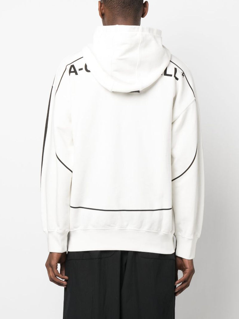Black Exposure Print Hoodie