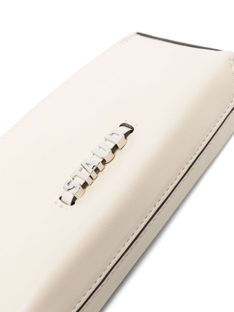 Neutral Acute Leather Cross Body Bag