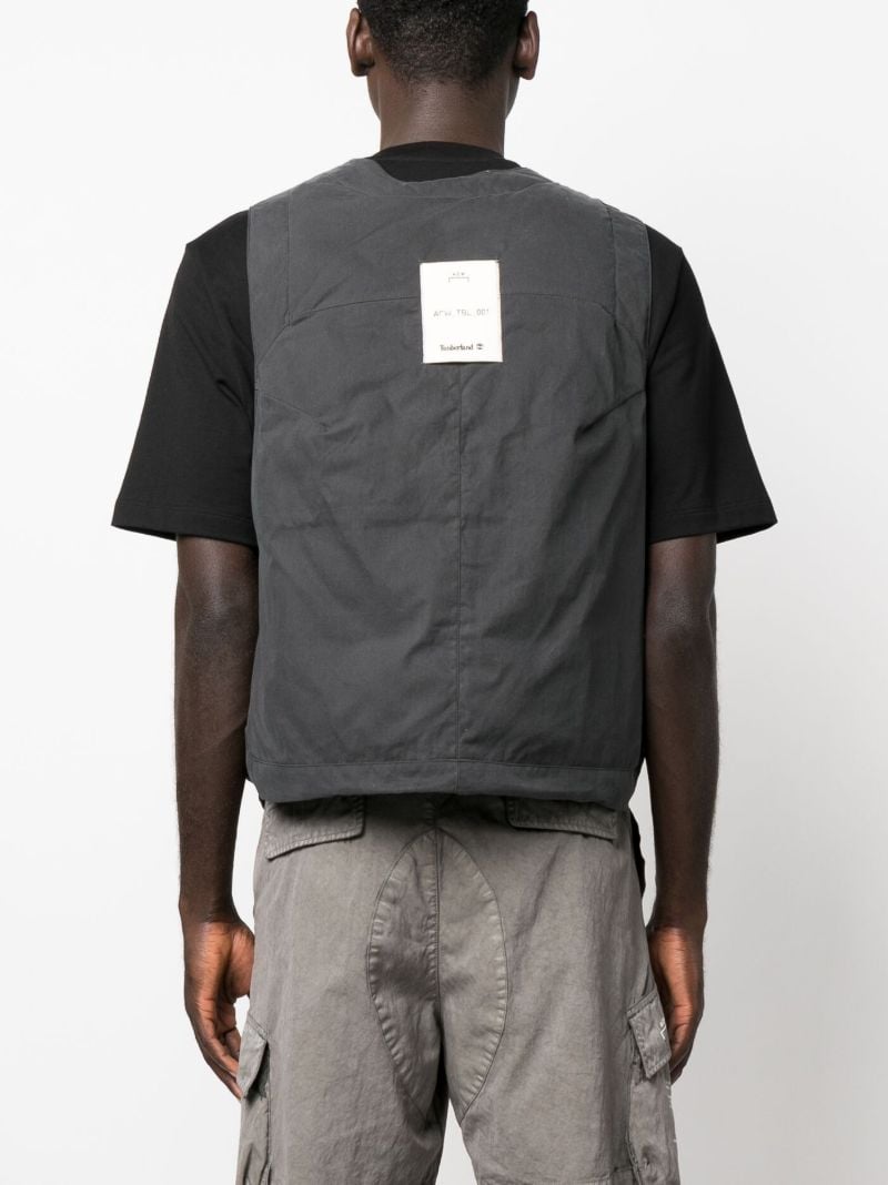 X Timberland Grey Future73 Padded Gilet