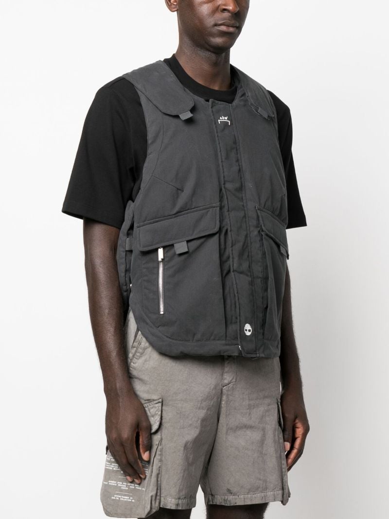 X Timberland Grey Future73 Padded Gilet