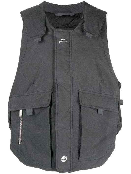 X Timberland Grey Future73 Padded Gilet