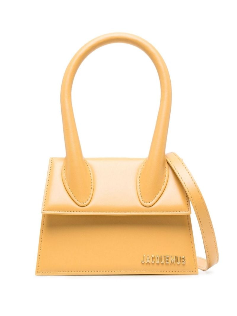 Yellow Le Chiquito Moyen Top Handle Bag