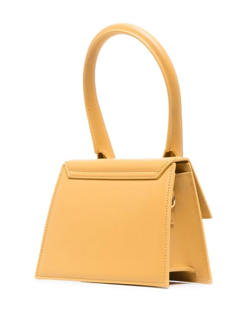 Yellow Le Chiquito Moyen Top Handle Bag