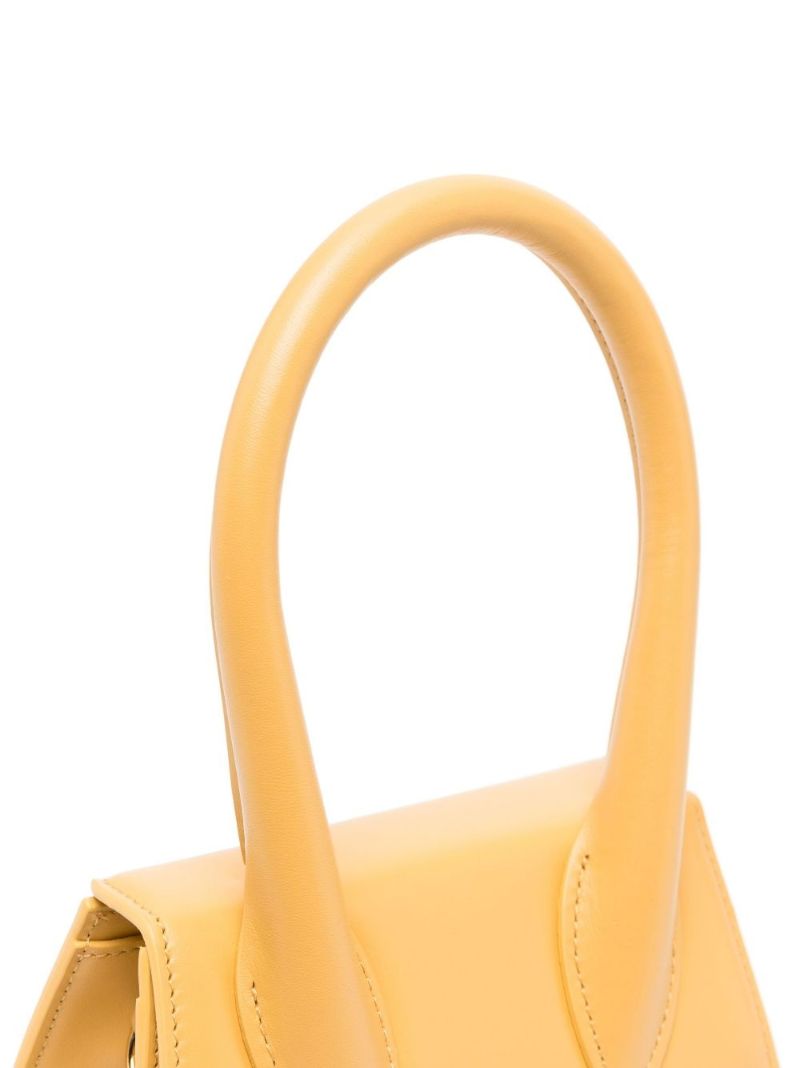 Yellow Le Chiquito Moyen Top Handle Bag