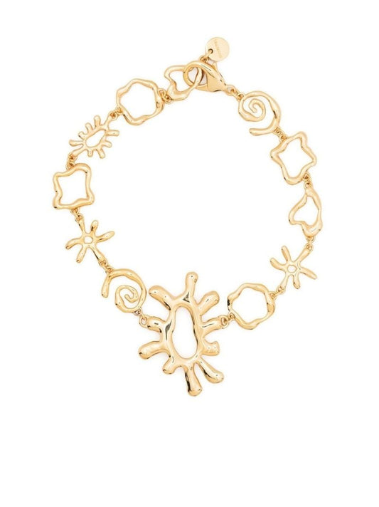 Gold-plated Le Bracelet De Cheville O Bracelet
