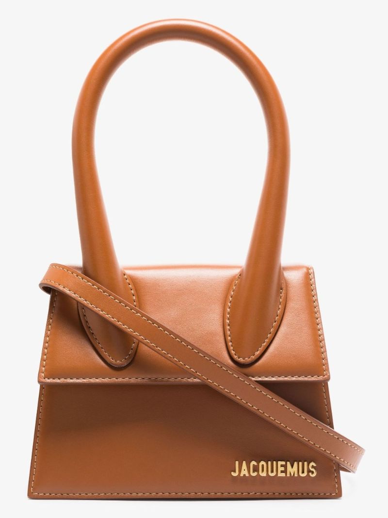 Brown Le Chiquito Moyen Leather Tote Bag