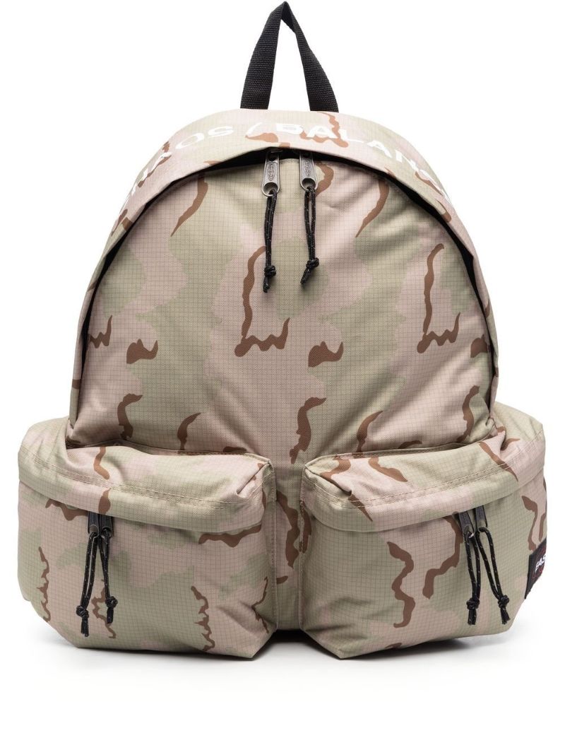 Neutral Camouflage Print Backpack