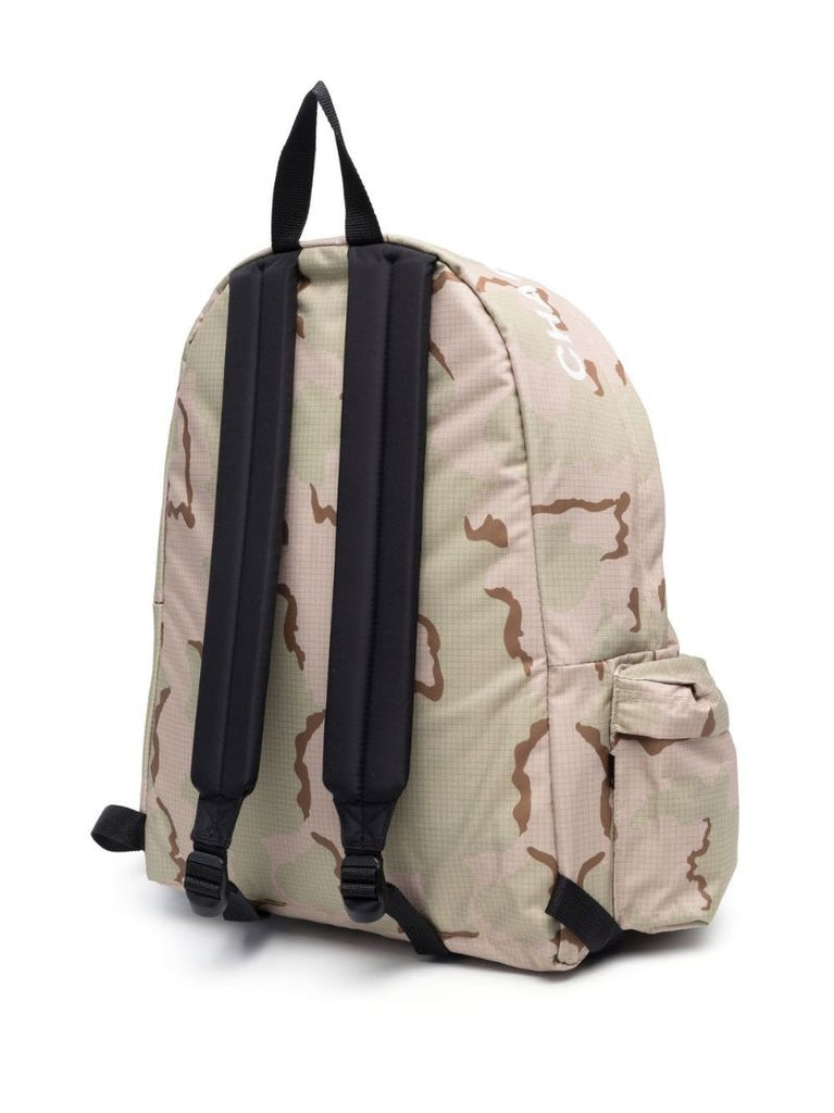 Neutral Camouflage Print Backpack