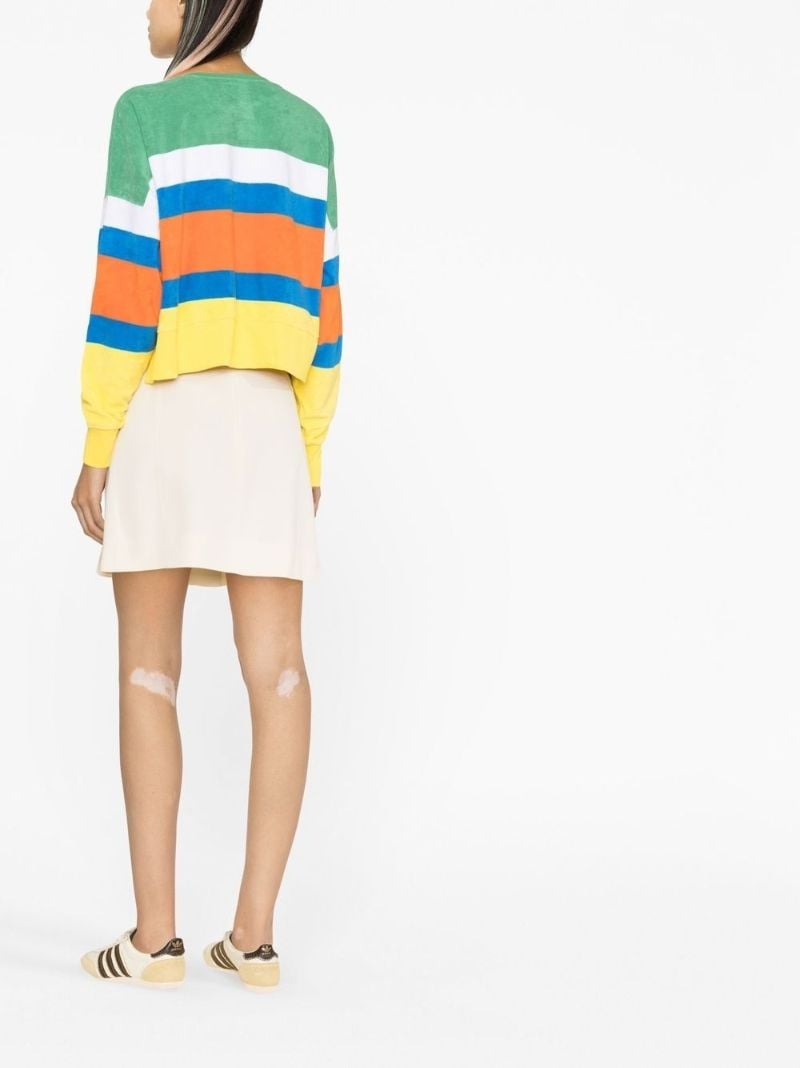 Yellow Polo Pony Striped Jumper