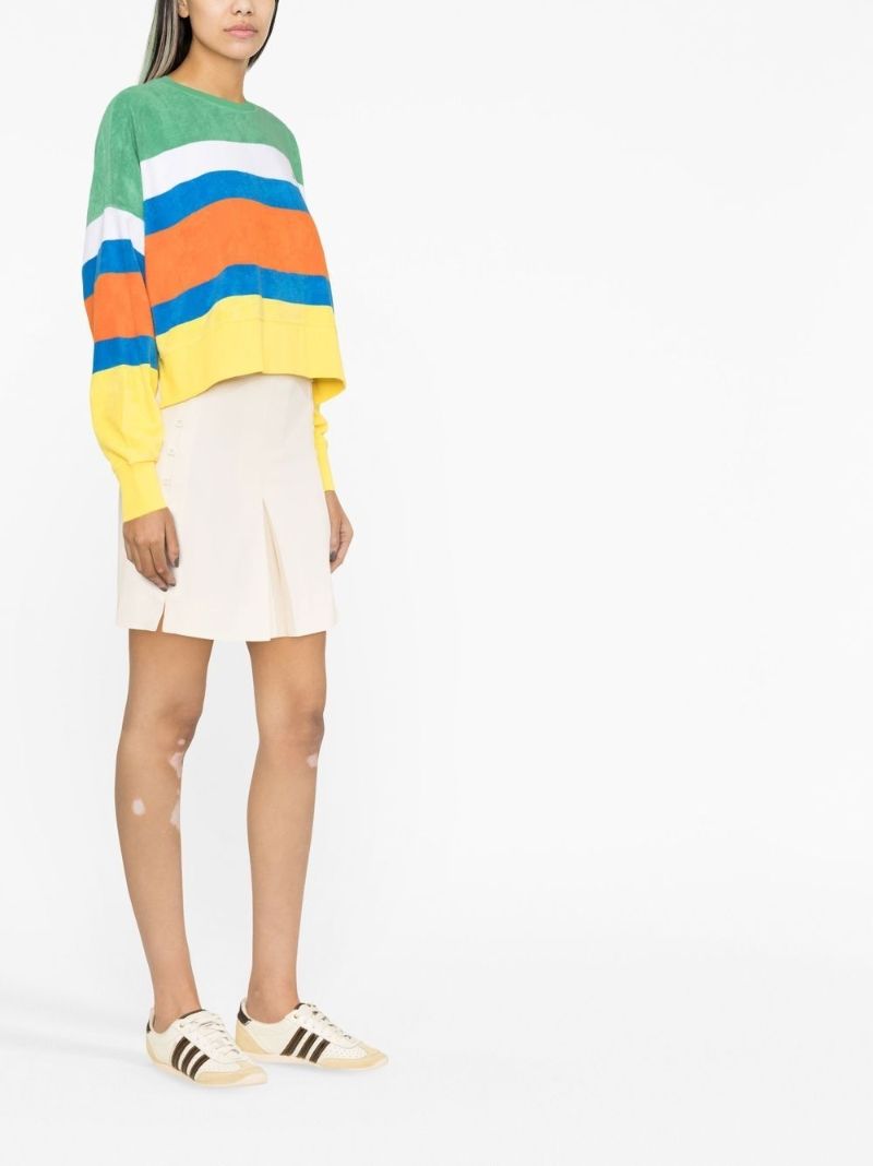 Yellow Polo Pony Striped Jumper