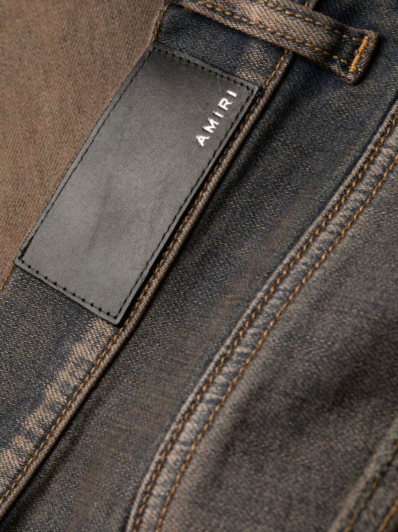 Blue Distressed Skinny Jeans