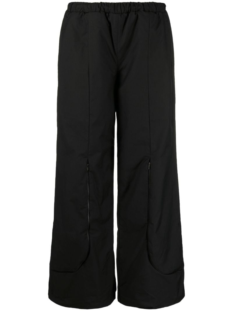 Black Drawstring Cargo Hiking Pants