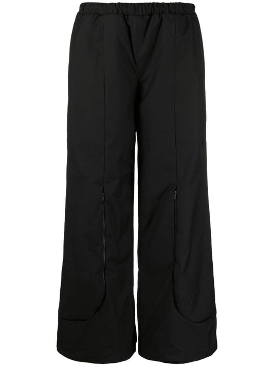 Black Drawstring Cargo Hiking Pants
