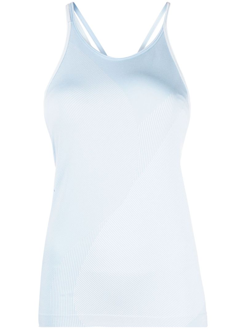 Blue Infinite Seamless Tank Top