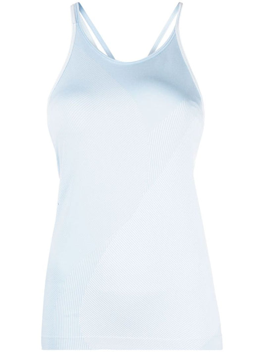 Blue Infinite Seamless Tank Top