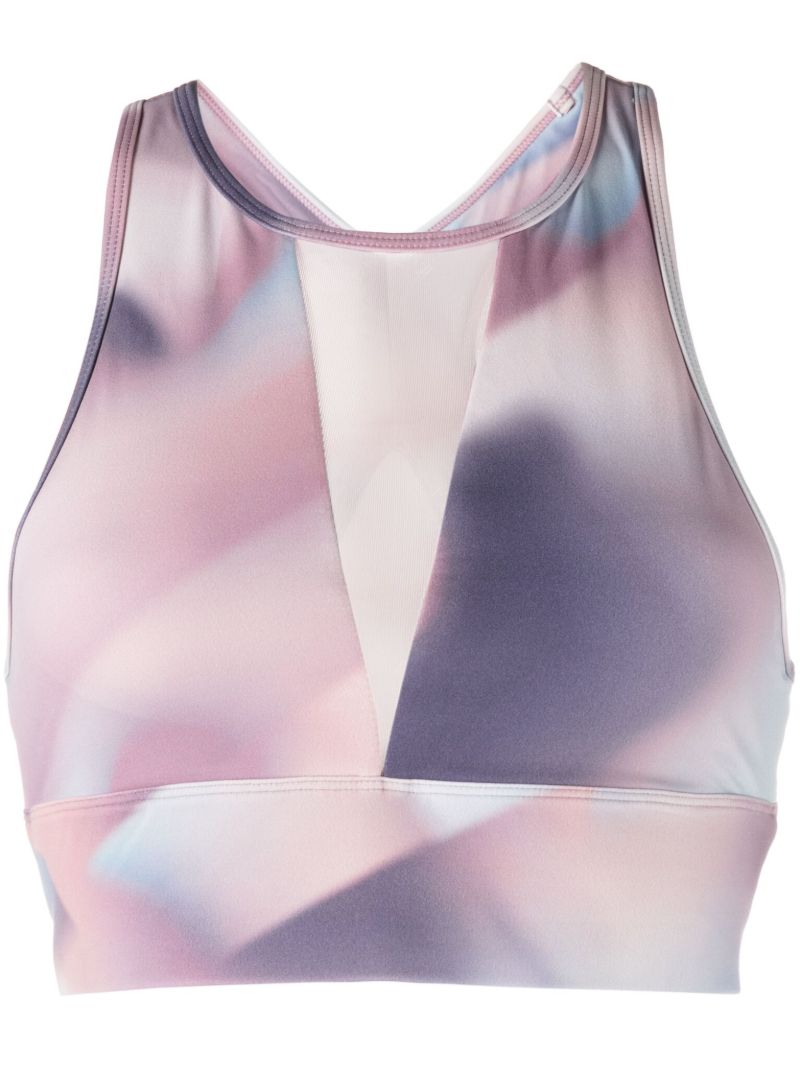 Pink Super Soft Mesh Sports Bra