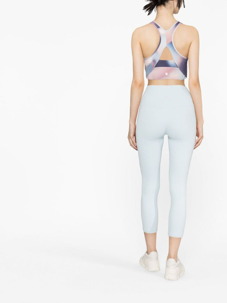 Pink Super Soft Mesh Sports Bra