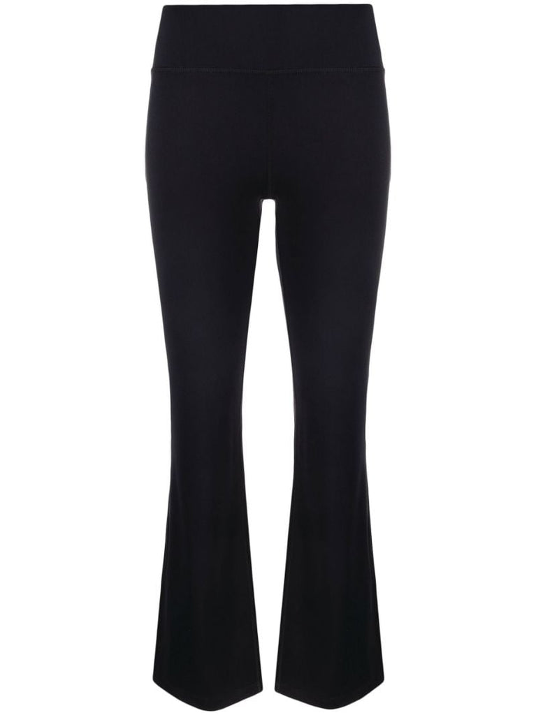 Black Power Bootcut Trousers
