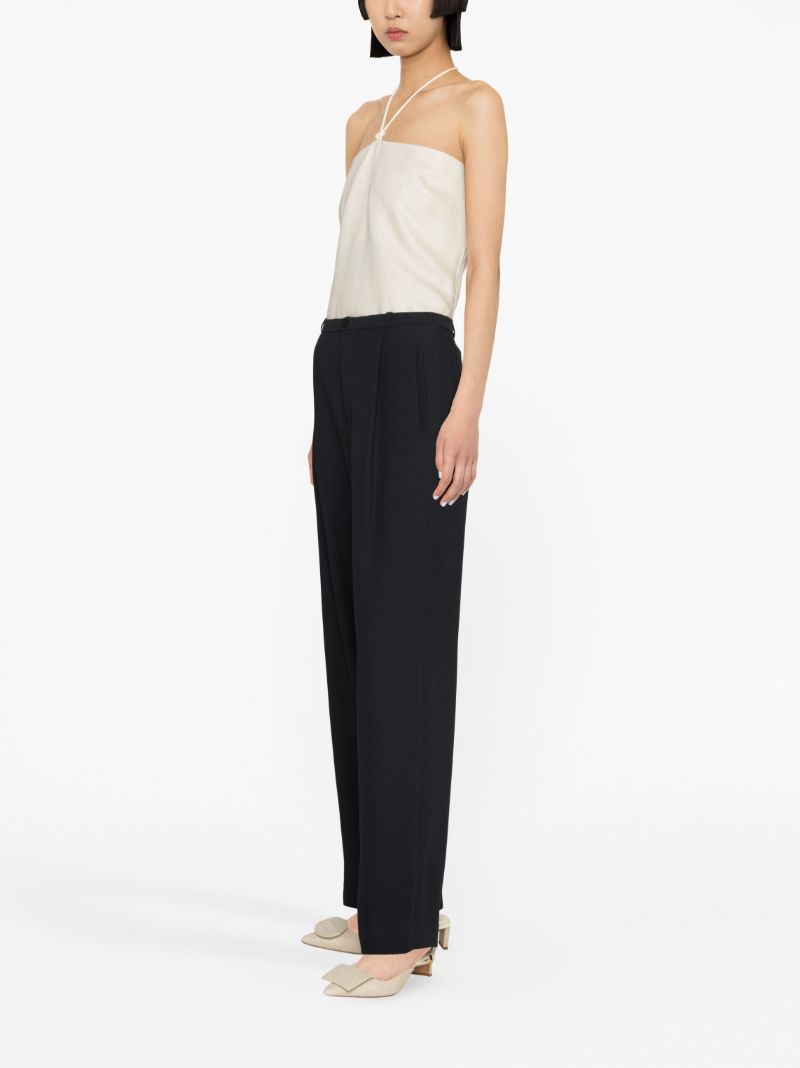Black Gilles Slim-leg Trousers