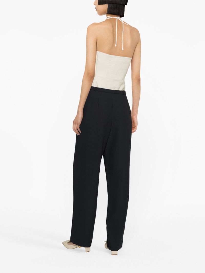 Black Gilles Slim-leg Trousers