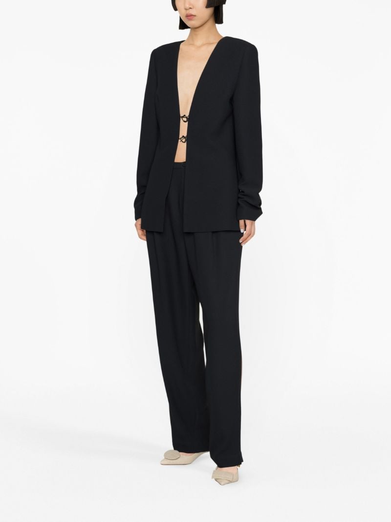 Black Gilles Slim-leg Trousers