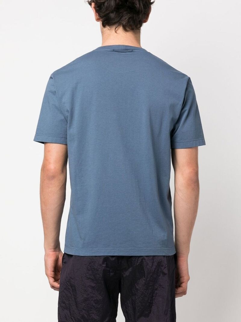Blue Stitches Two Embroidered T-shirt