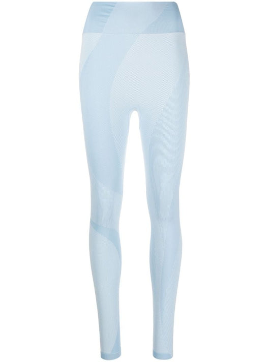 Blue Infinite Seamless Leggings