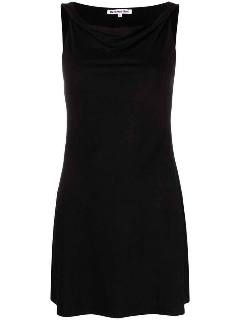 Black Kailea Sleeveless Knit Dress