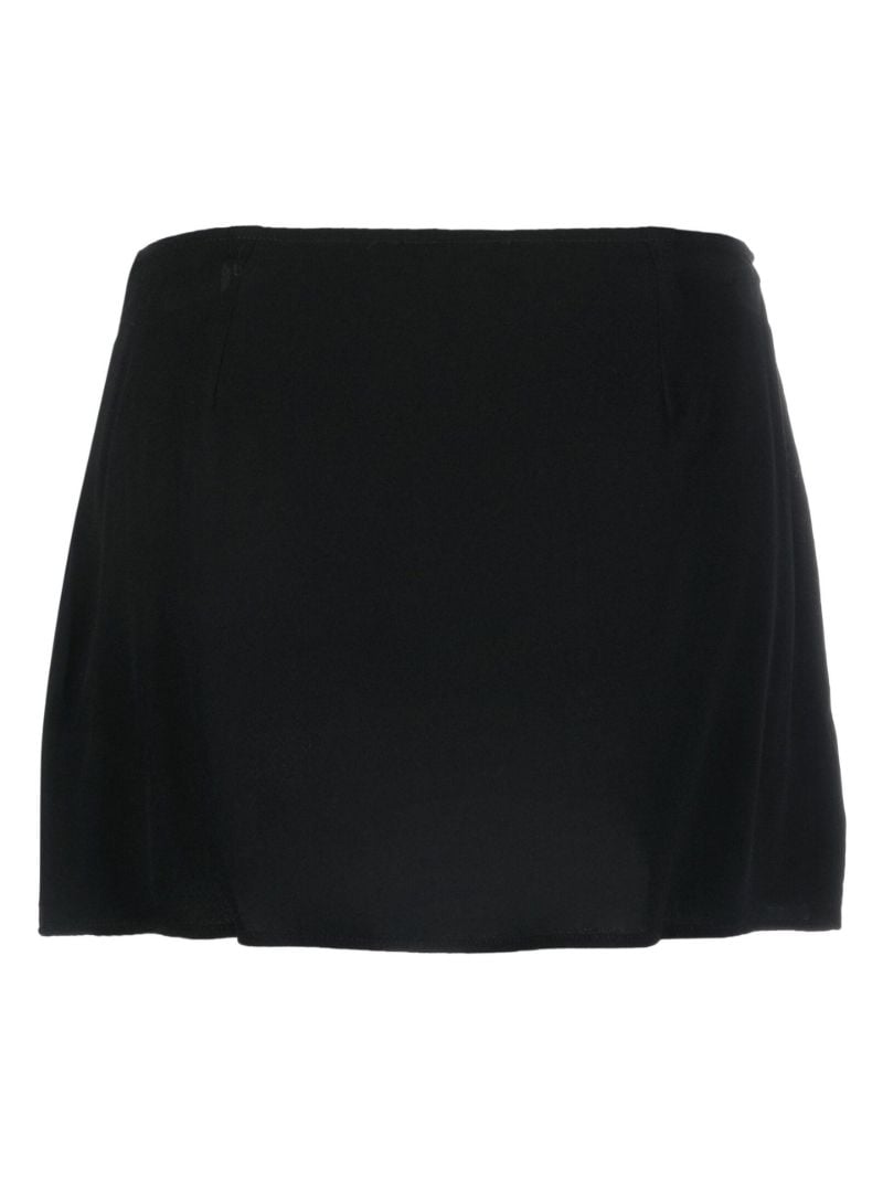 Black Kira Micro Mini Skirt