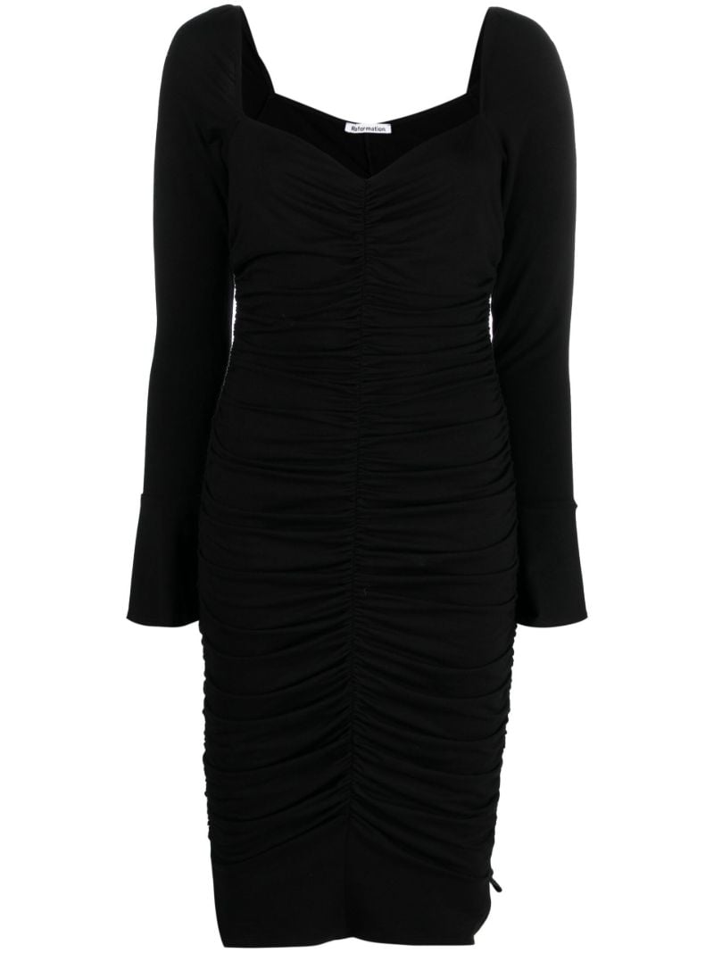 Black Barrie Knit Dress
