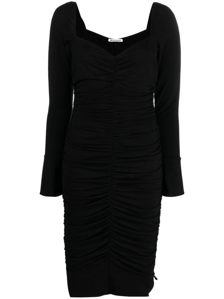 Black Barrie Knit Dress