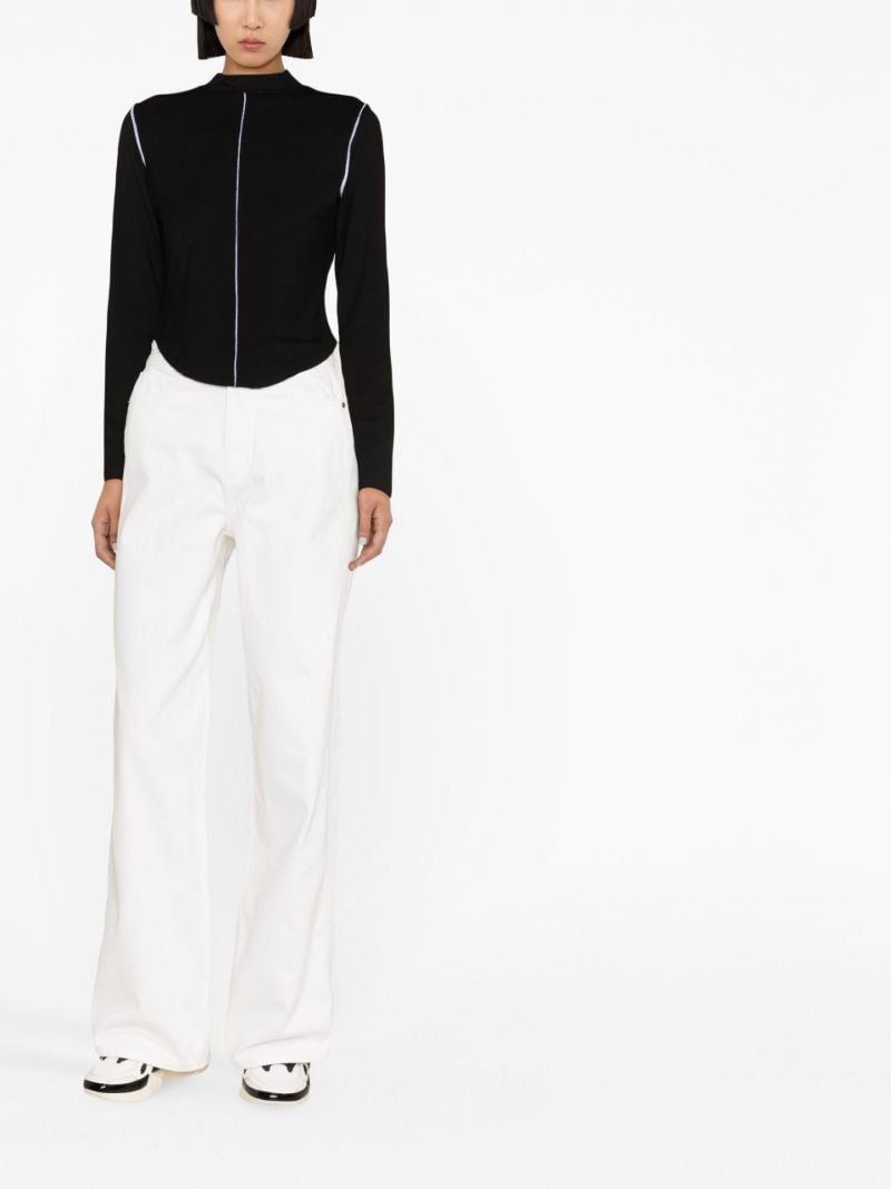 Black Stacey Knit Top
