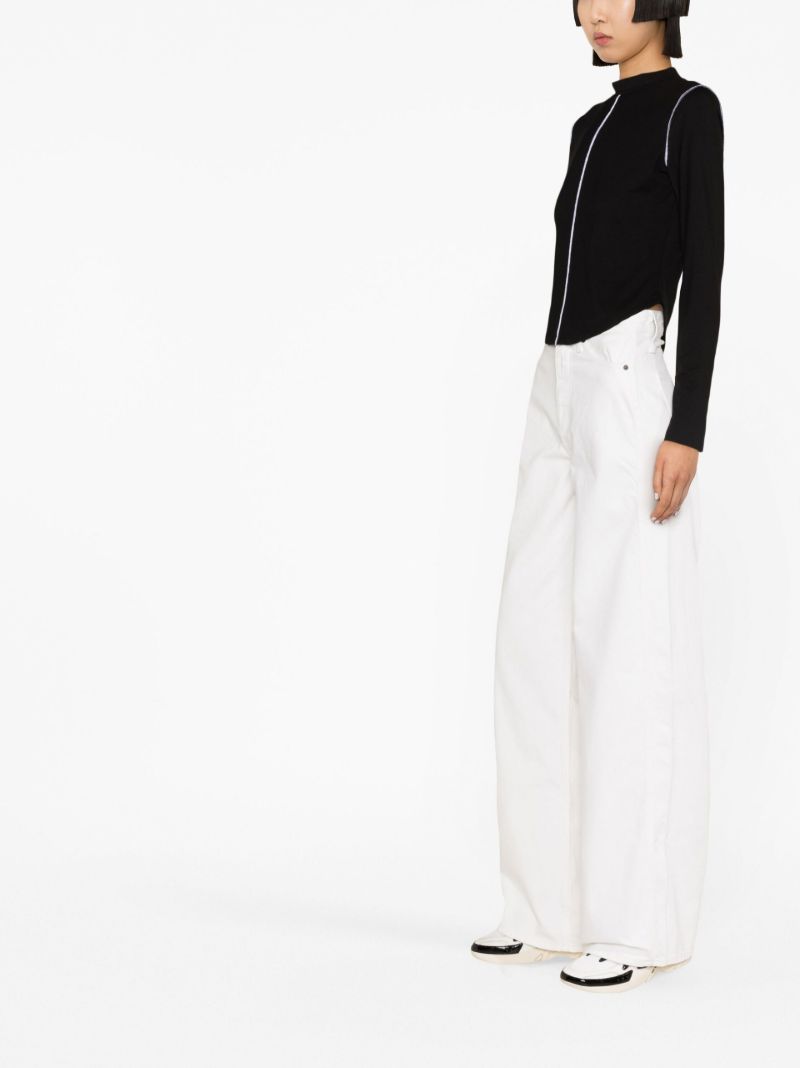 Black Stacey Knit Top