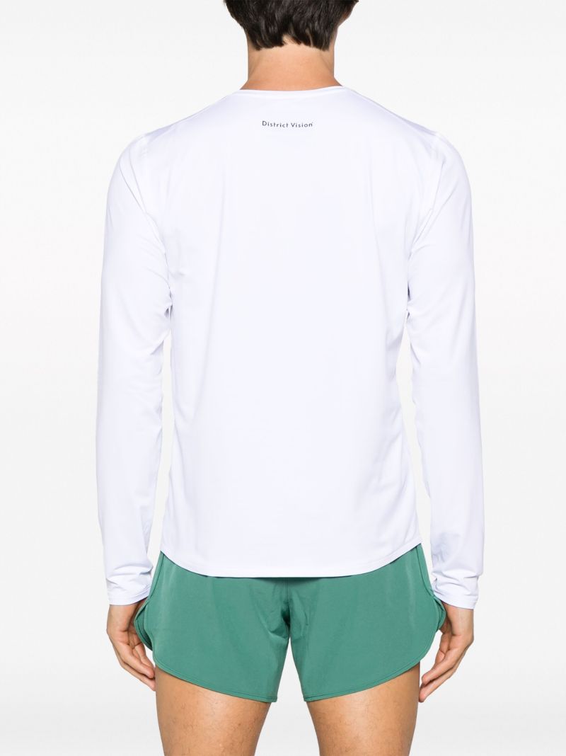 White Trail Running T-shirt