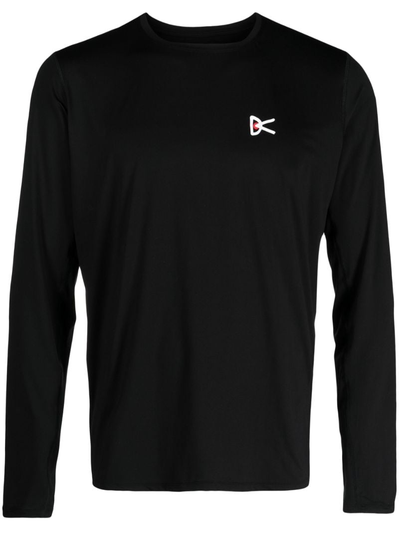 Black Ultralight Aloe Long Sleeve T-shirt