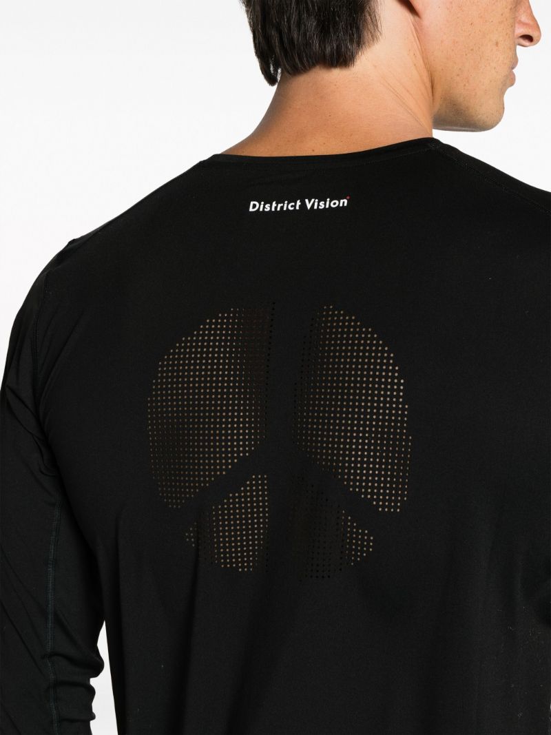 Black Ultralight Aloe Long Sleeve T-shirt